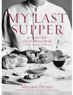 梅兰妮·杜尼亚的《我最后的晚餐》食谱封面gydF4y2Ba