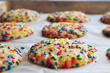 vanilla sprinkle cookies