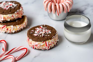 Milk Pep Candy Cane Ice Cream Sandwiches-1-2