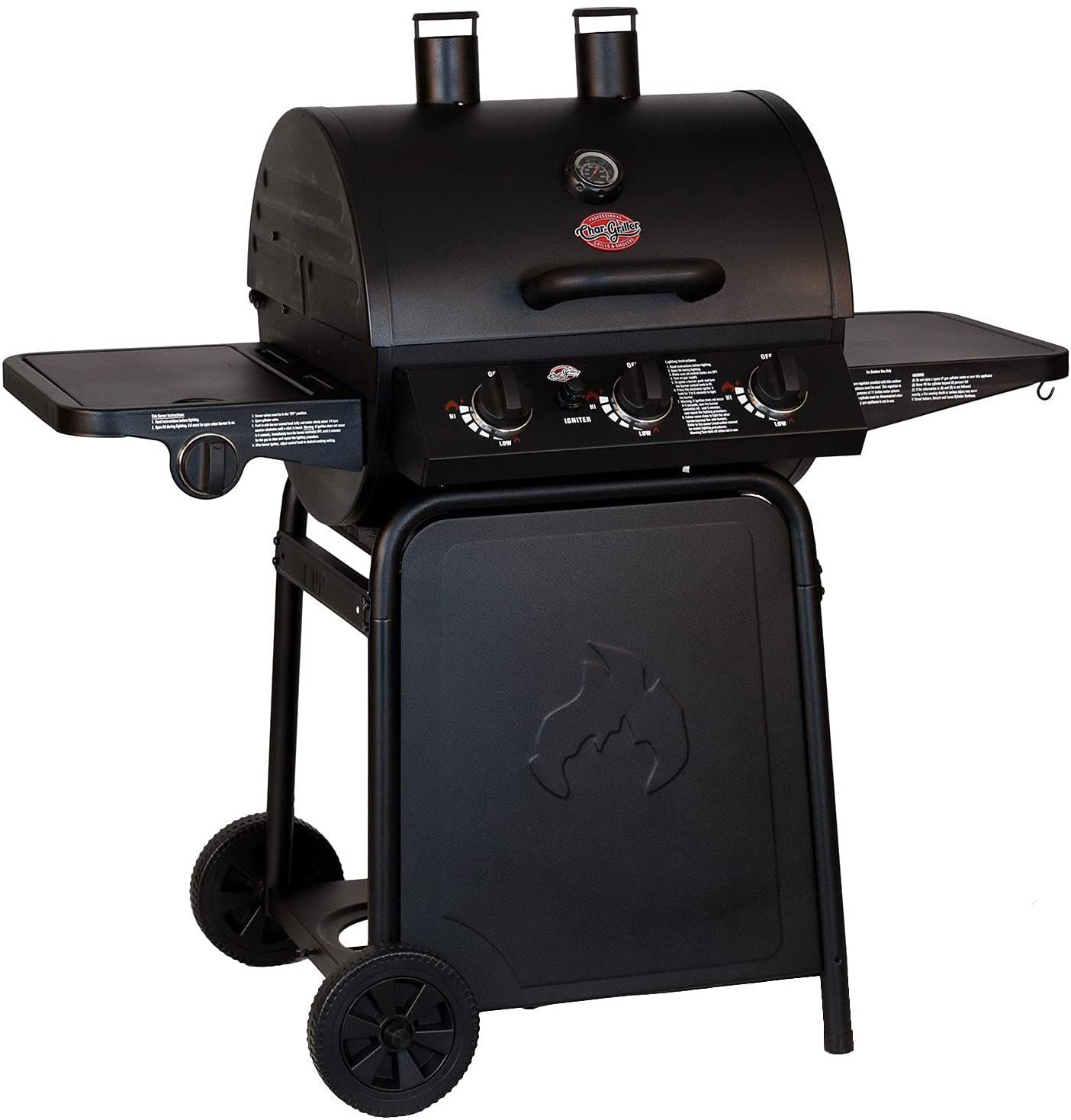 Char-Griller E3001 Grillin' Pro 40800 - btu燃气烧烤架