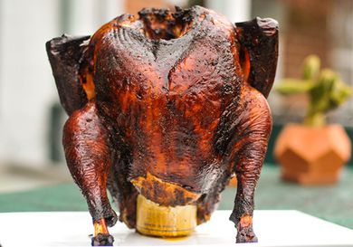 Smoked Beer-Can Turkey