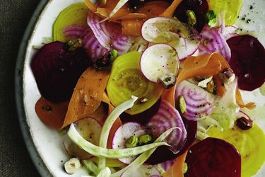 Raw Root Vegetable Salad