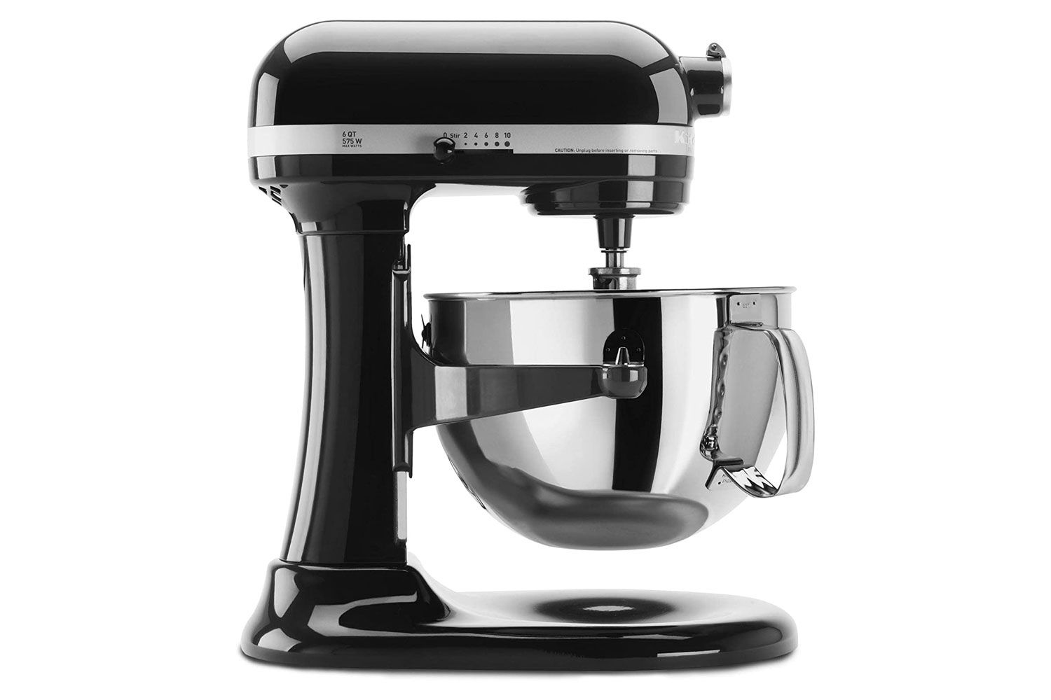 KitchenAid KP26M1XOB 6 Qt专业600系列碗式立式搅拌机-黑玛瑙