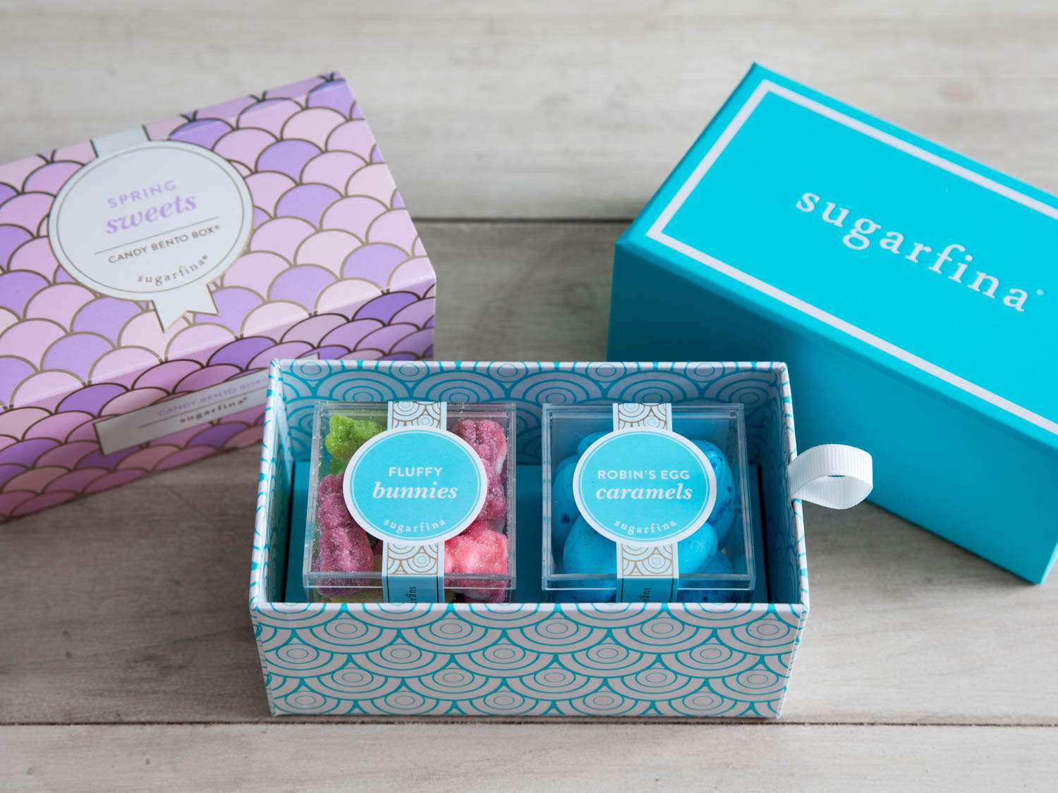 A box of candies from Sugarfina Sweets.