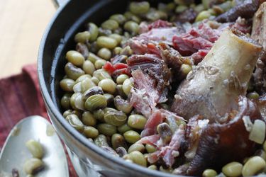 Ham Hocks and Crowder Peas