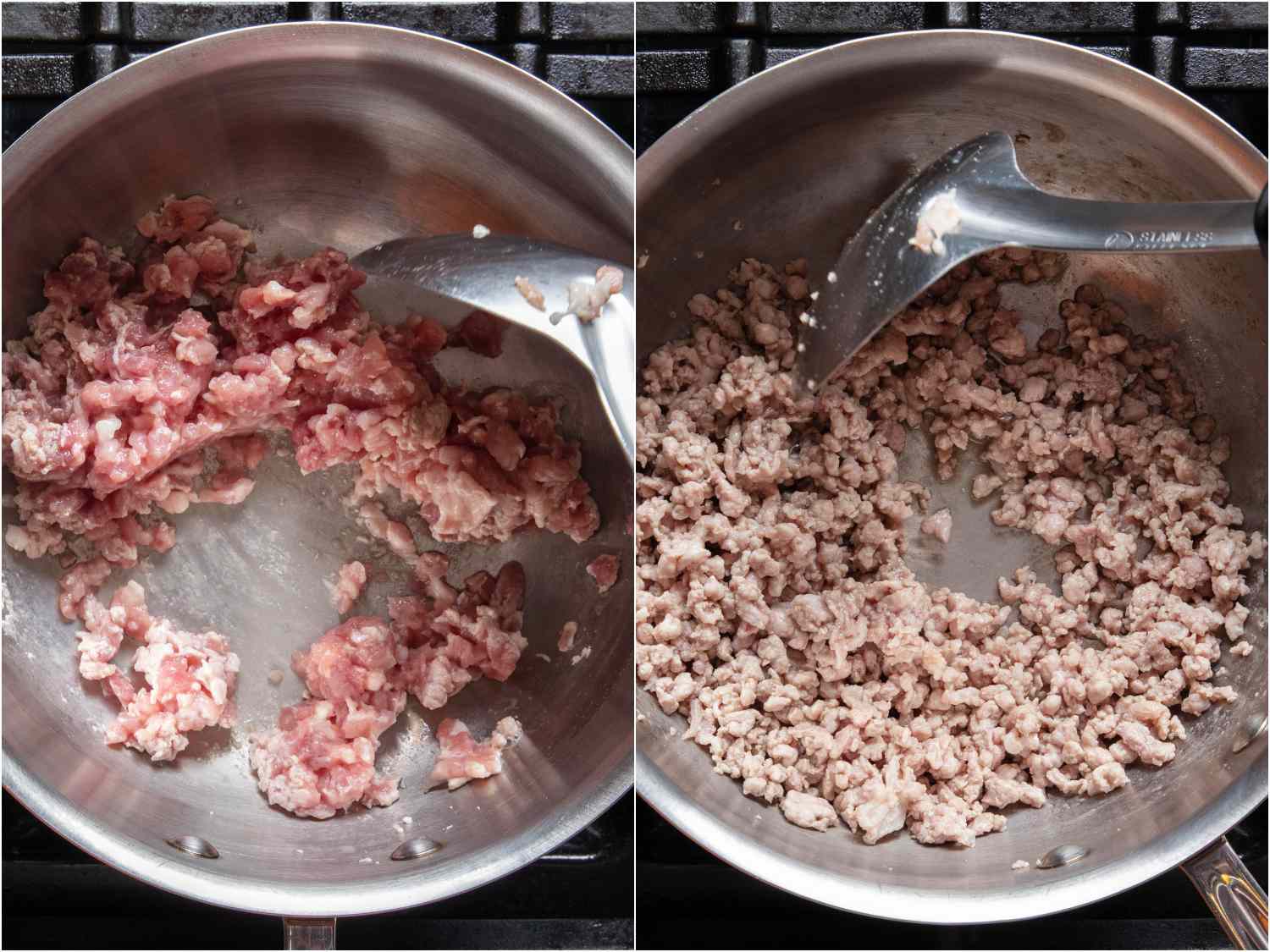 在猪肉里吃猪肉，猪肉就在蔬菜上吃了一锅。