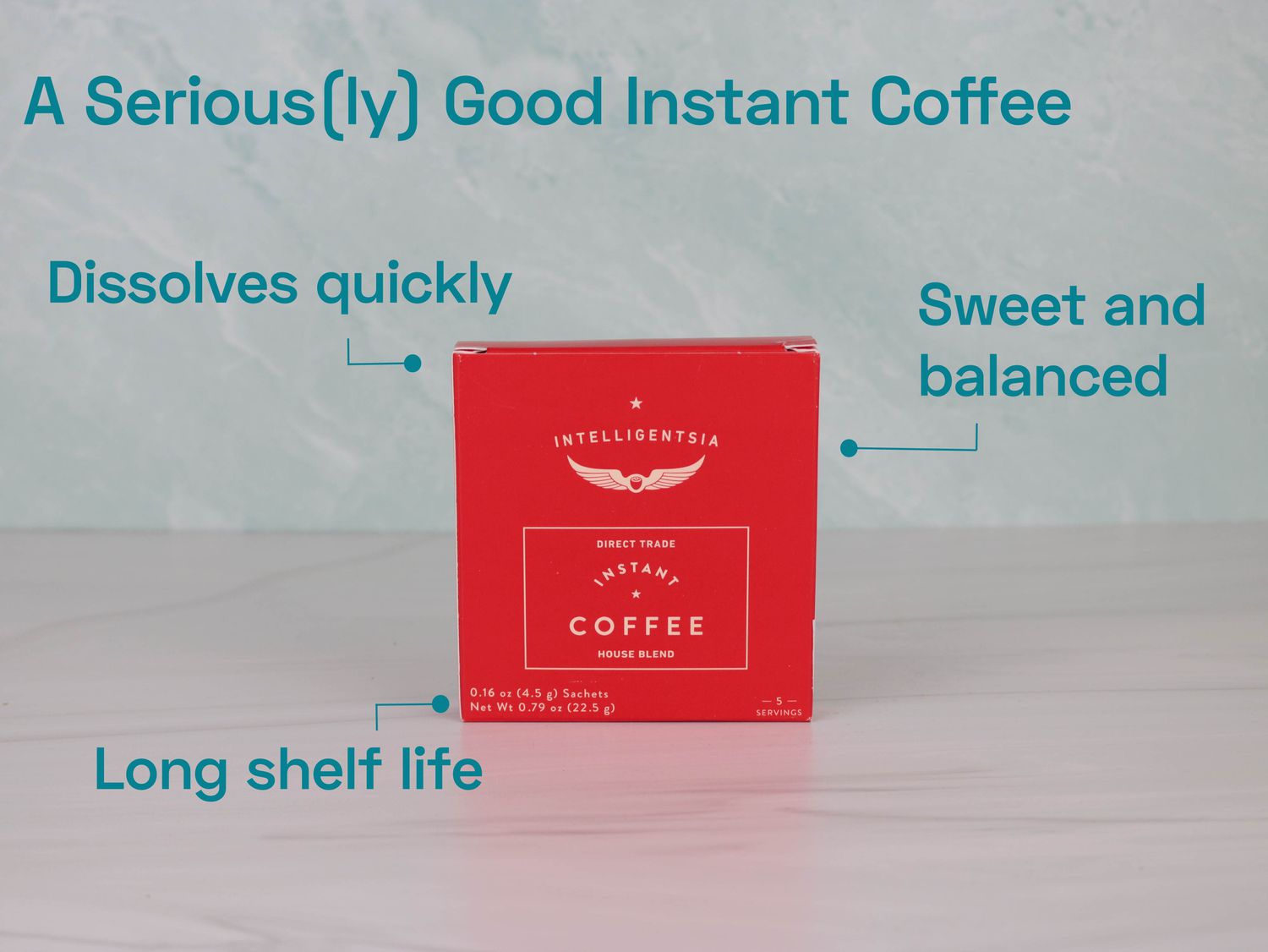 一张图表显示了速溶咖啡美味的所有要素