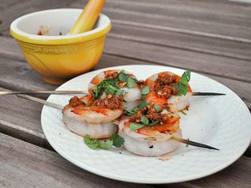 20120124 - seriousentertaining hellomorrocco - giantgrilledshrimpwithcharmoula post.jpg