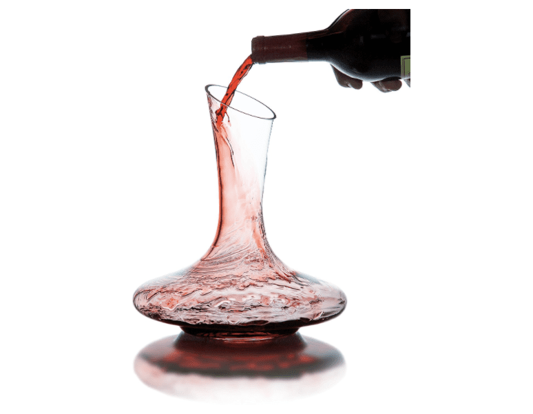 Le Chateau Wine Decanter - 100%手工吹无铅水晶玻璃，红酒玻璃瓶，葡萄酒礼物，葡萄酒配件