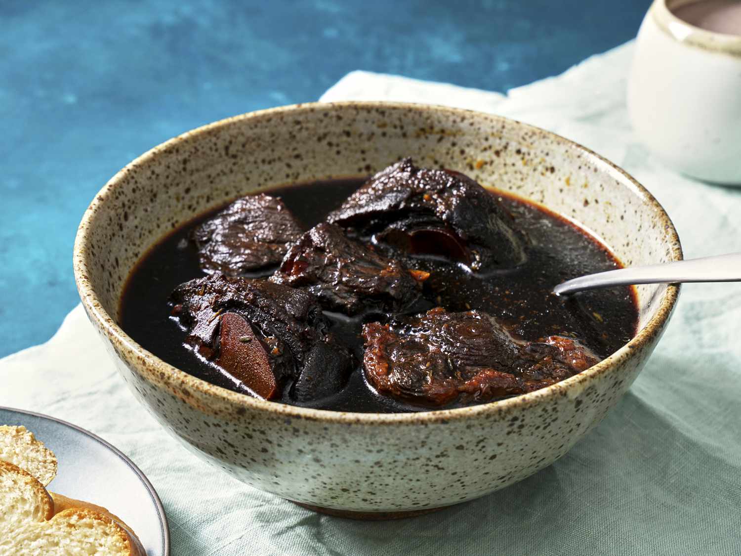 A bowl of Guyanese pepperpot.