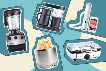 a few splurge gifts we recommend, including solo stove, blender, sous vide and waffle maker.