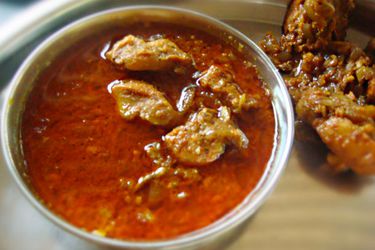 a bowl of Indian Village Chicken Curry