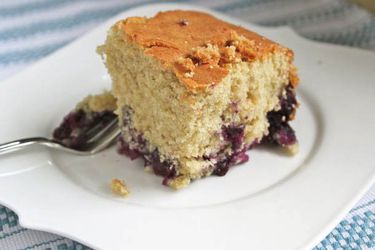 Gluten-Free Blueberry Muffin Cake