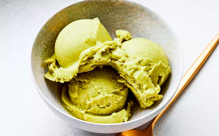 Vegan Avocado Ice Cream