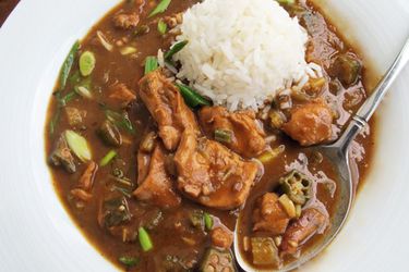 Quicker Chicken and Okra Gumbo