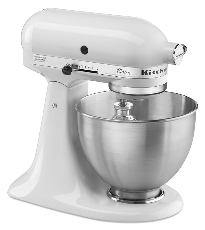 KitchenAid经典系列4.5夸脱倾斜头支架搅拌机