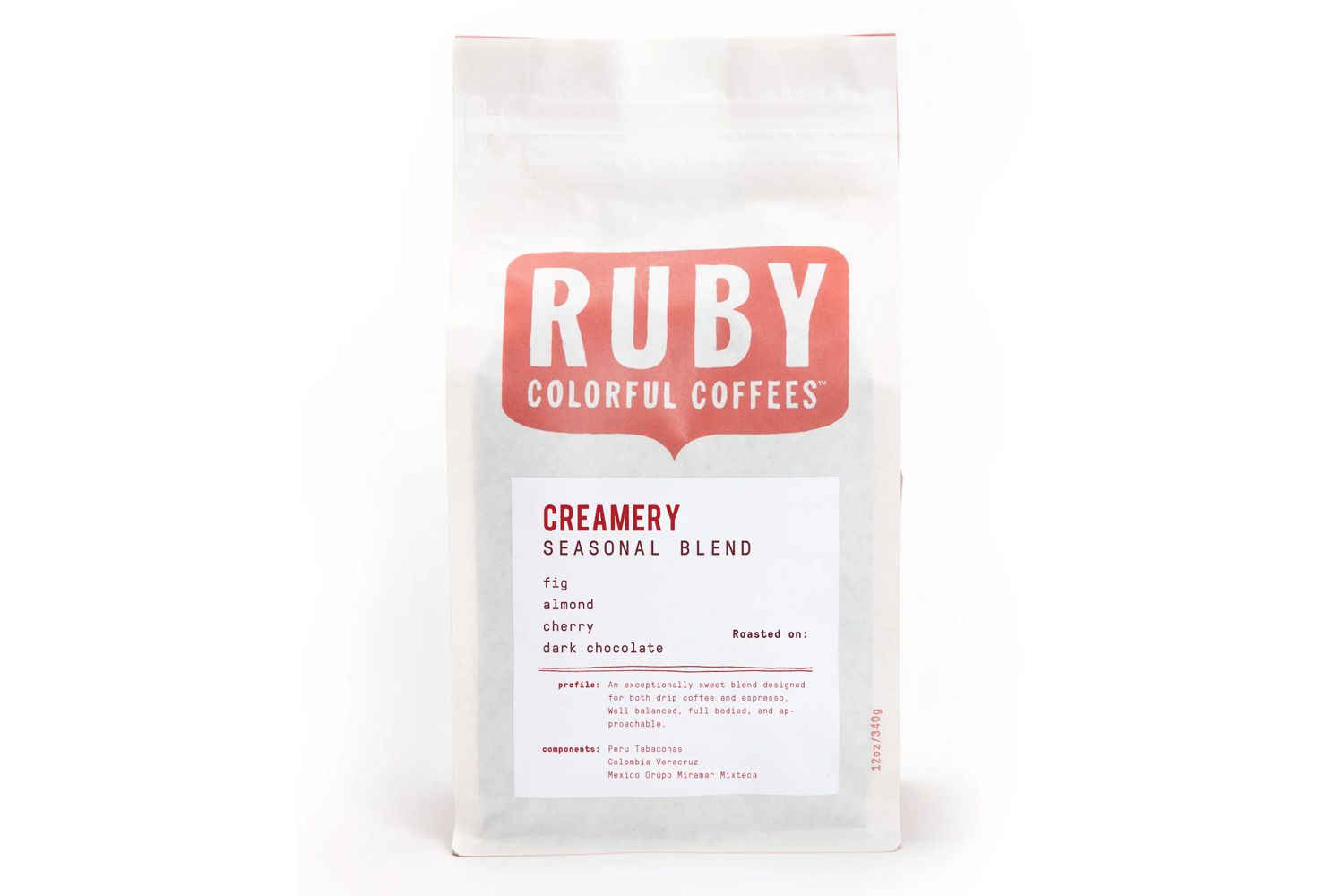 Ruby Coffee Roasters Creamery Seasonal Blend