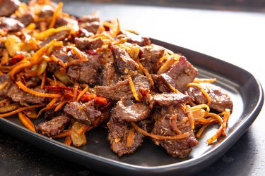 Sichuan dry-fried beef