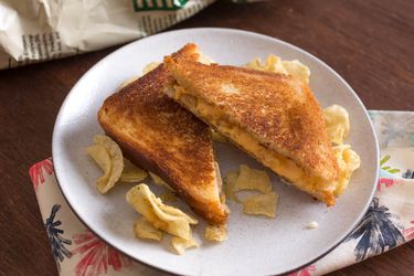 Potato Chip Grilled Cheese