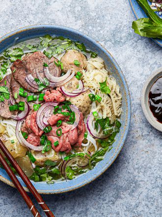 Overhead view of Pho Saigon