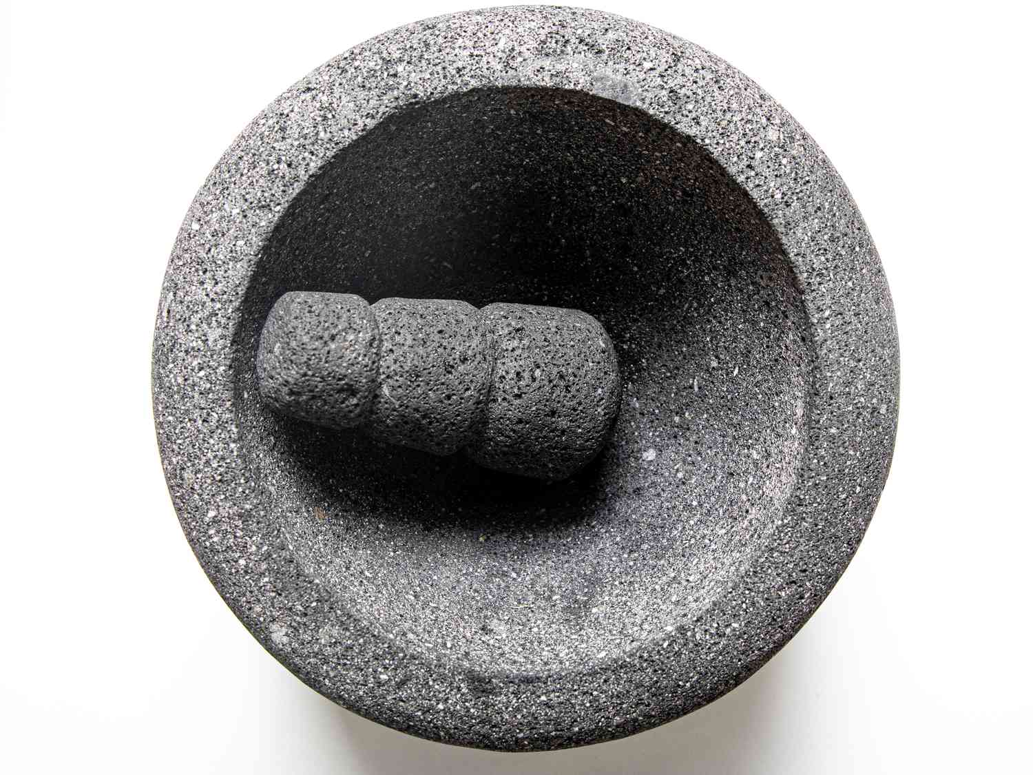 molcajete的俯视视图