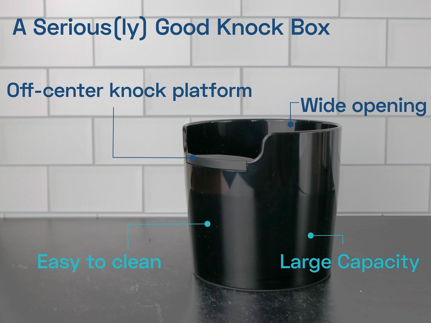 a graphic showing all the best parts of a knock box