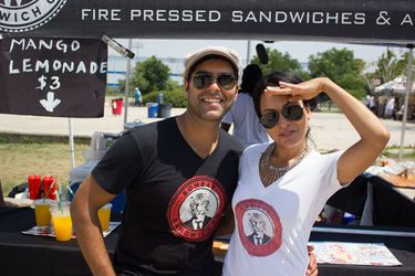 Shiv Puri and Shikha Jain, owners of Bombay Sandwich Co.