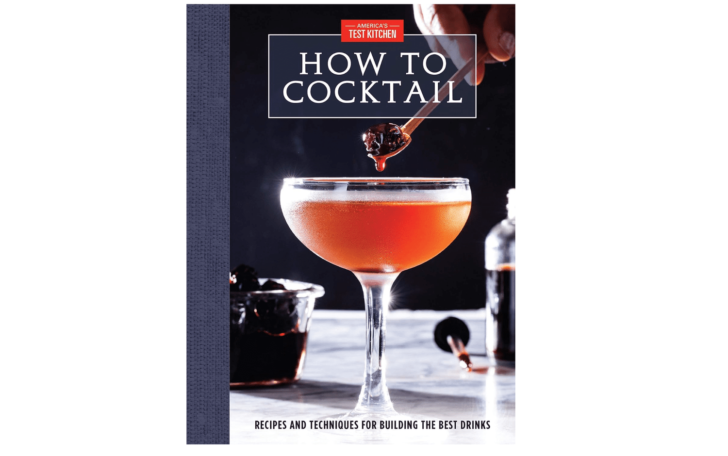 the cover of how to cocktail