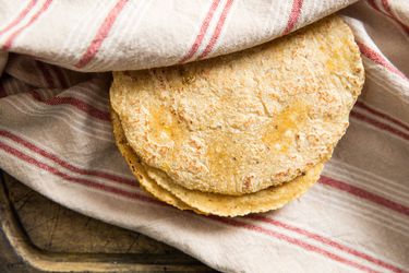 Homemade Nixtamalized Corn Tortillas