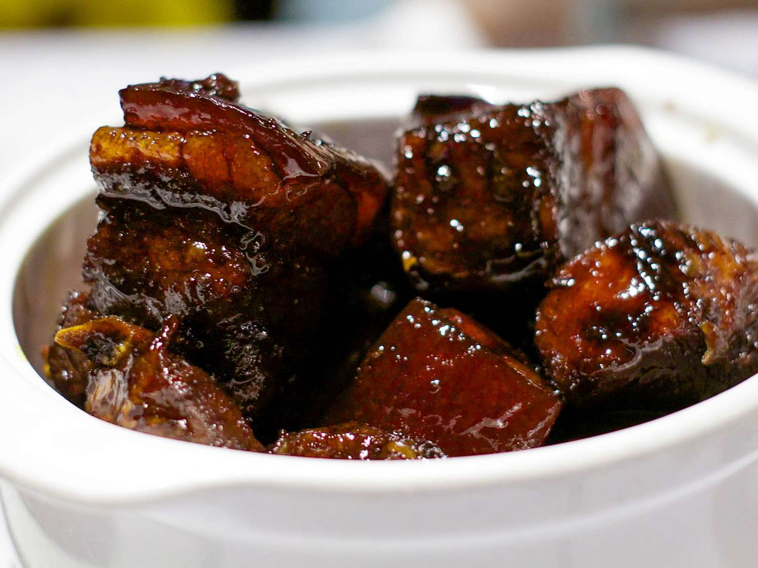 Mao's red-braised pork belly.