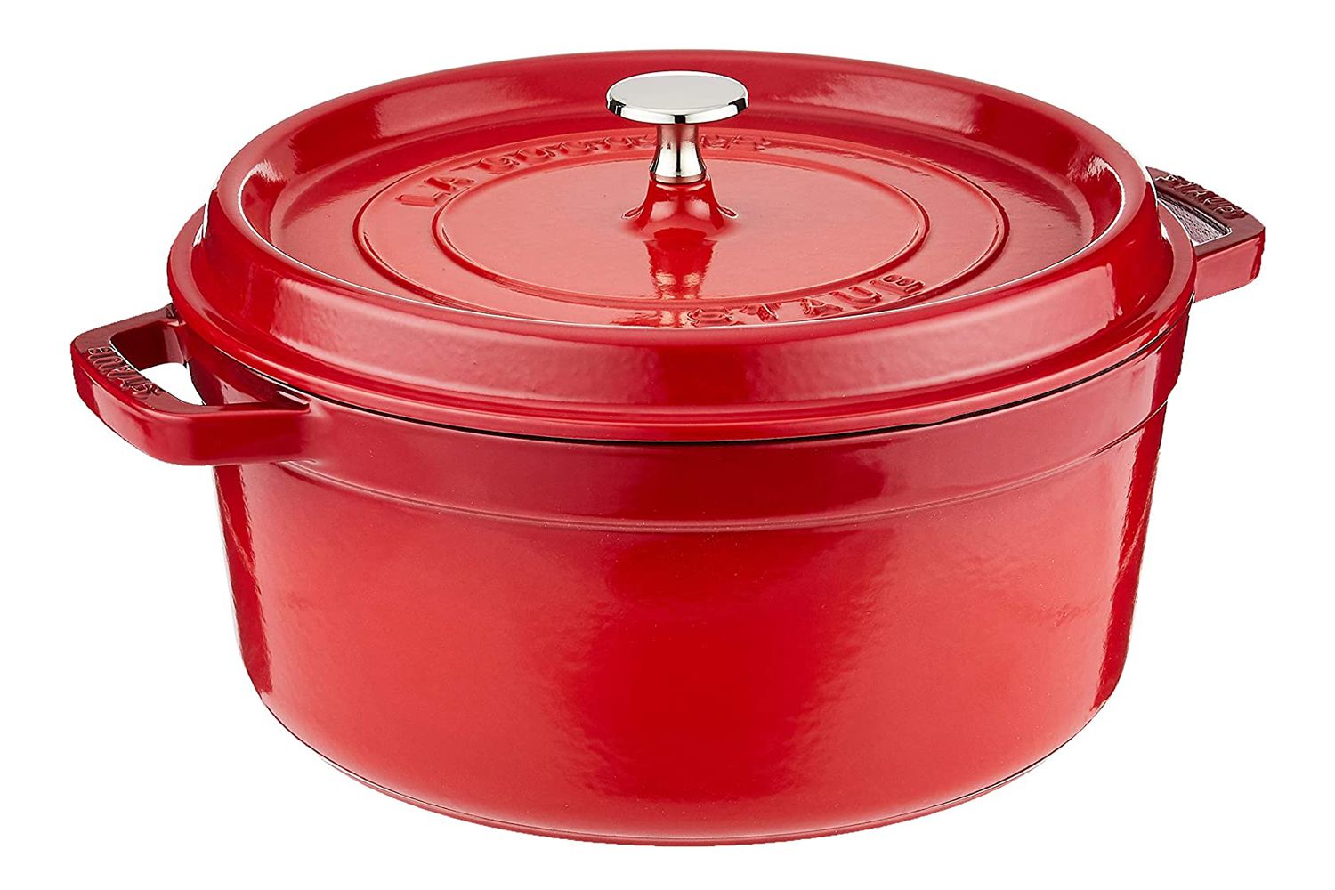 Staub 5.5夸脱搪瓷铸铁圆形荷兰烤箱