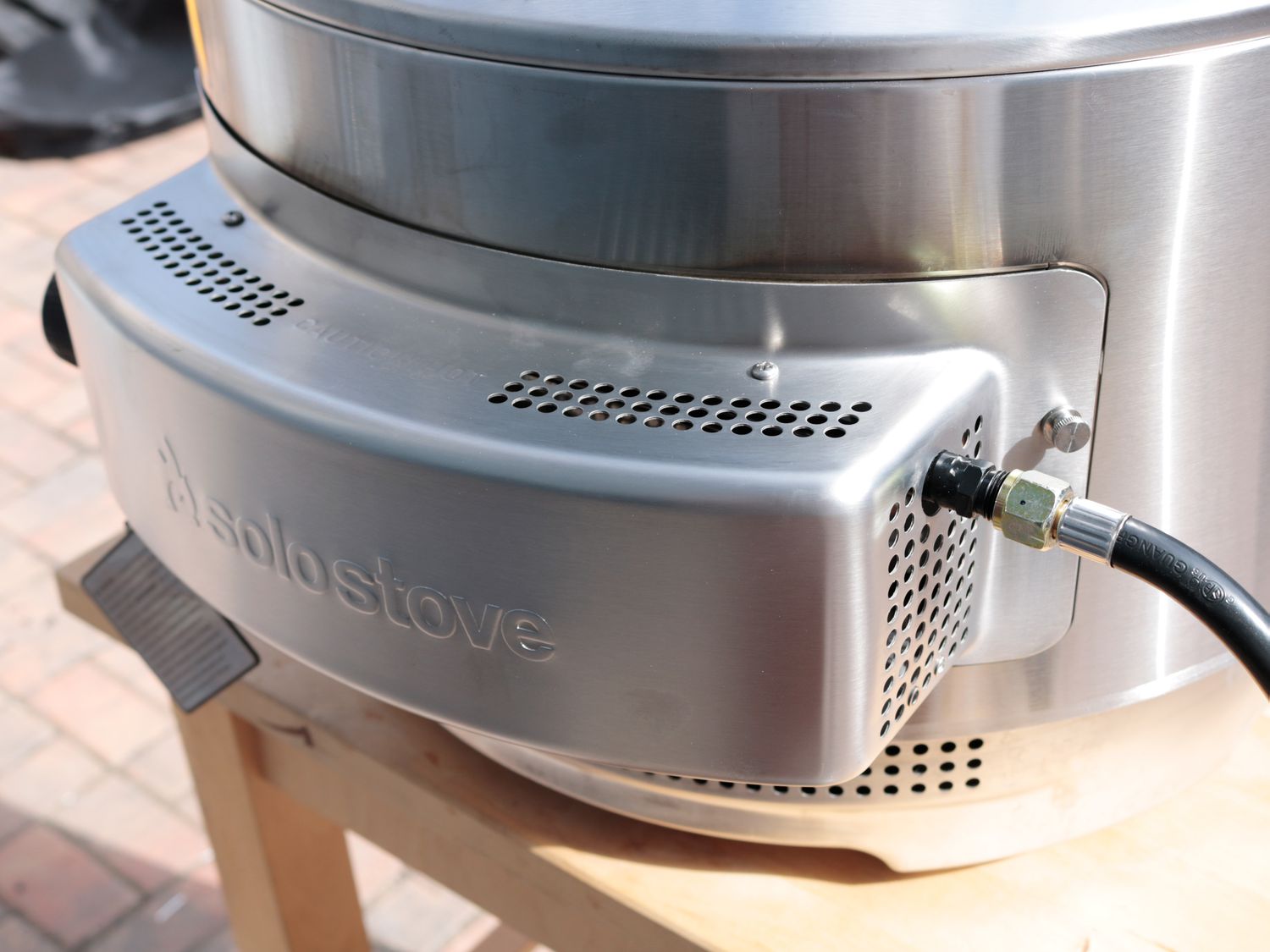 the gas burner add-on for the Solo Stove Pi