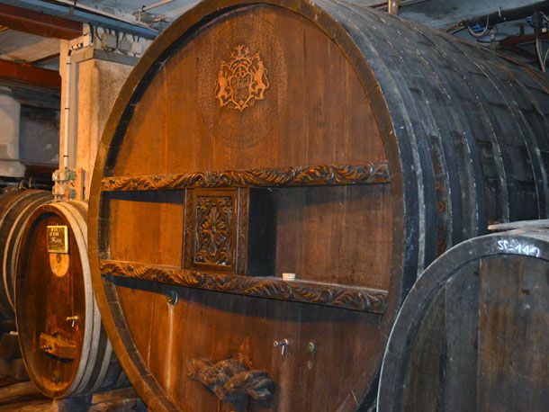 世界上最古老的橡木酒桶