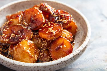 Koren Sweet Soy-Glazed Potatoes