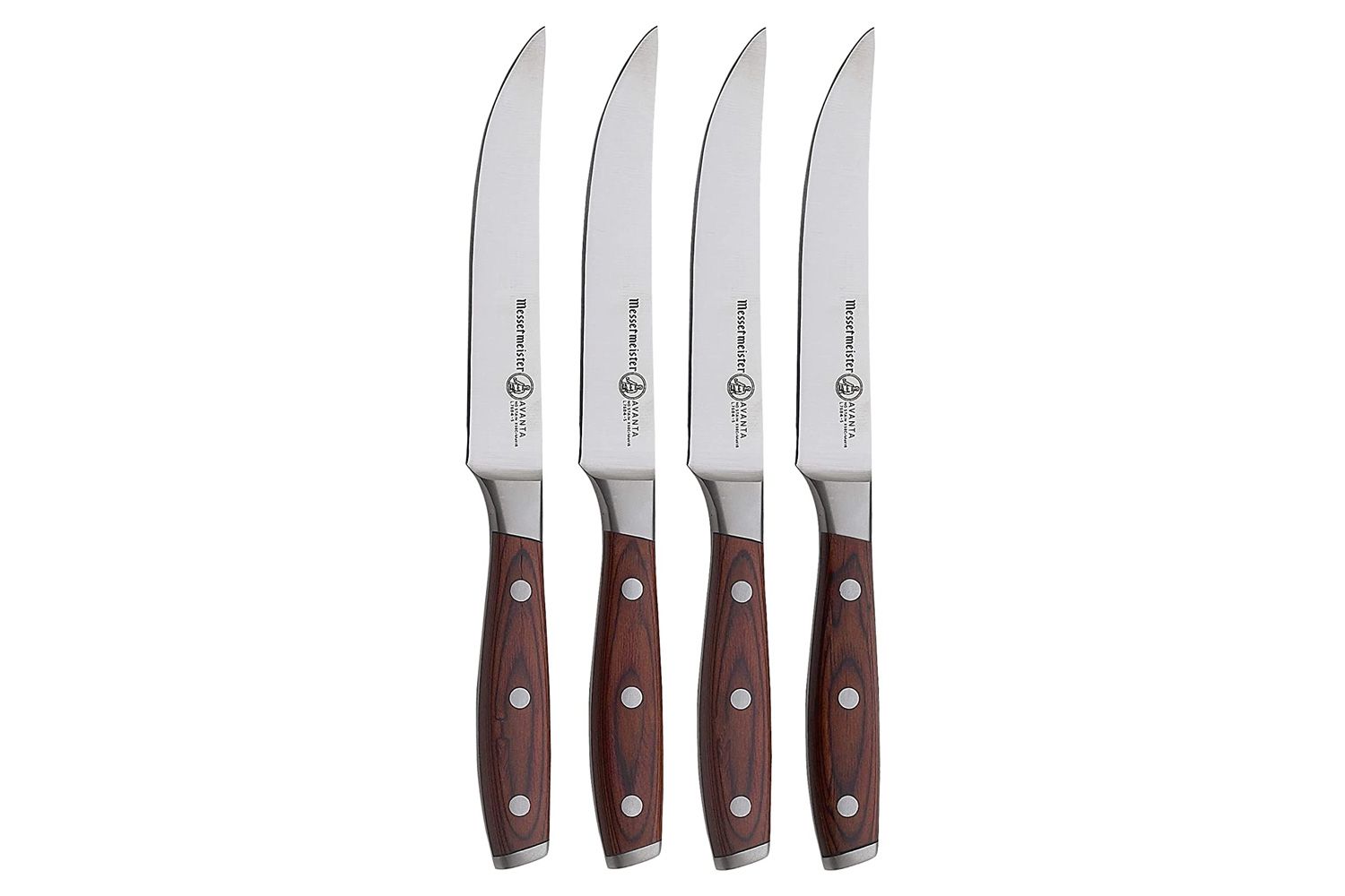 Messermeister Avanta 4-Piece Pakkawood Fine Edge Steak Knife Set