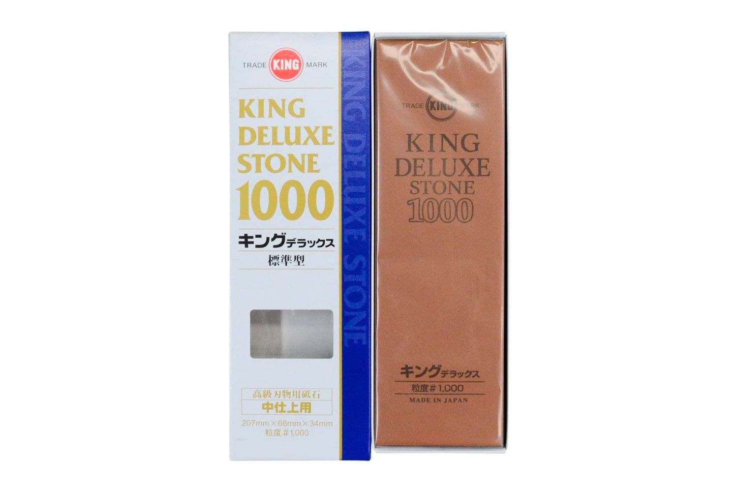 KING K1000#1000磨石，一种尺寸，棕色