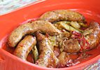 20141001 -周日晚餐-啤酒炖Sausages-Quick-Pickled-Peppers-Jennifer-Olvera.jpg——德国