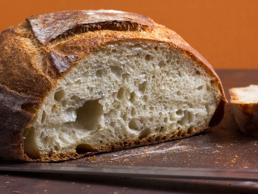 自制面包。