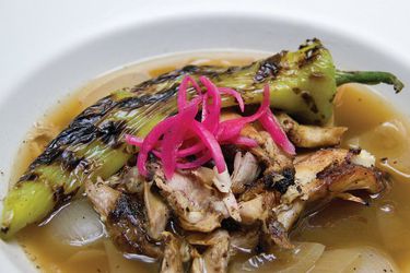 Pavo en escabeche oriental