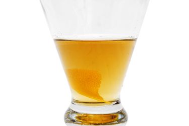 A Bijou cocktail.