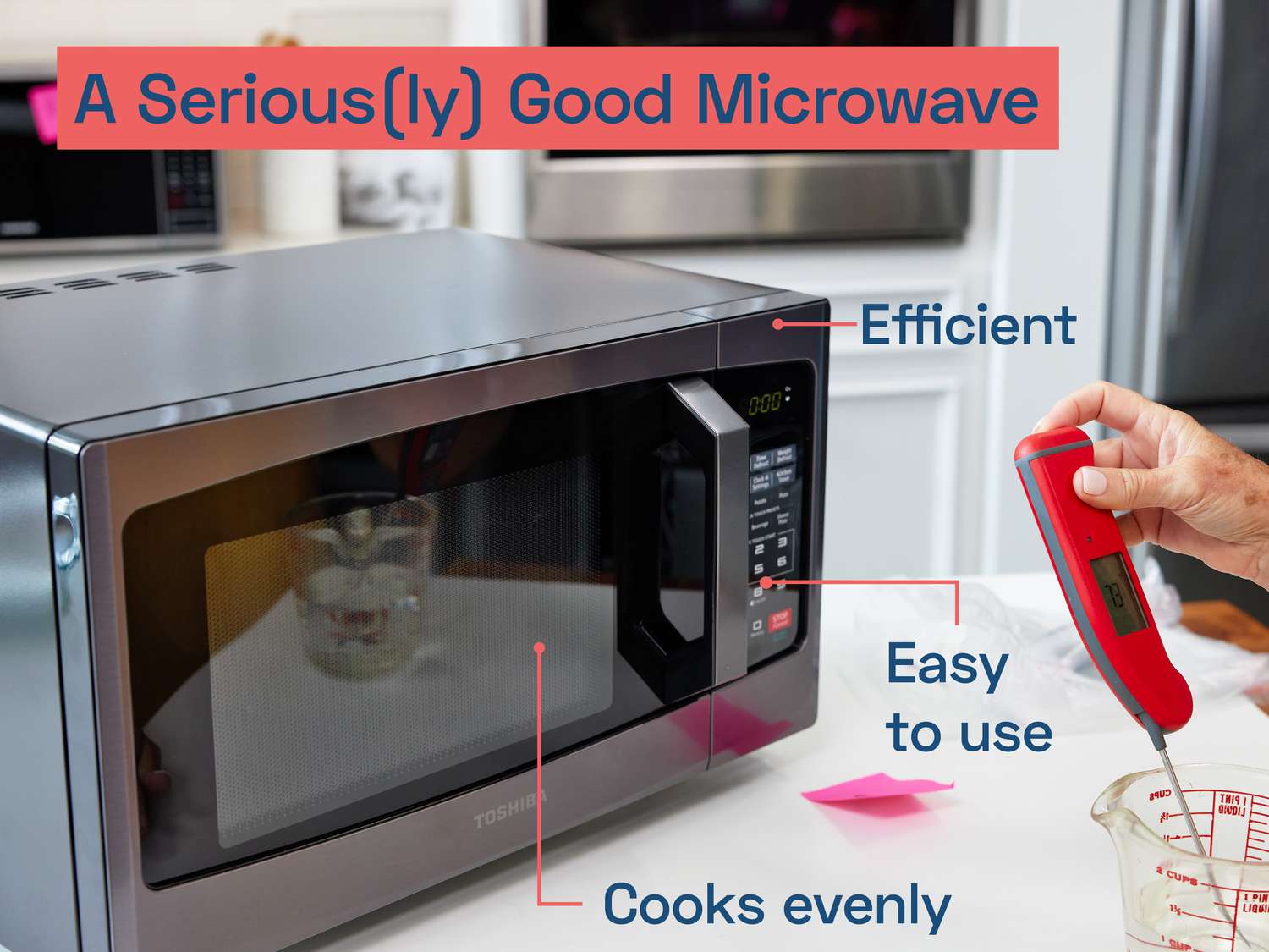 A seriously good microwave is efficient, easy to use, and cooks evenly